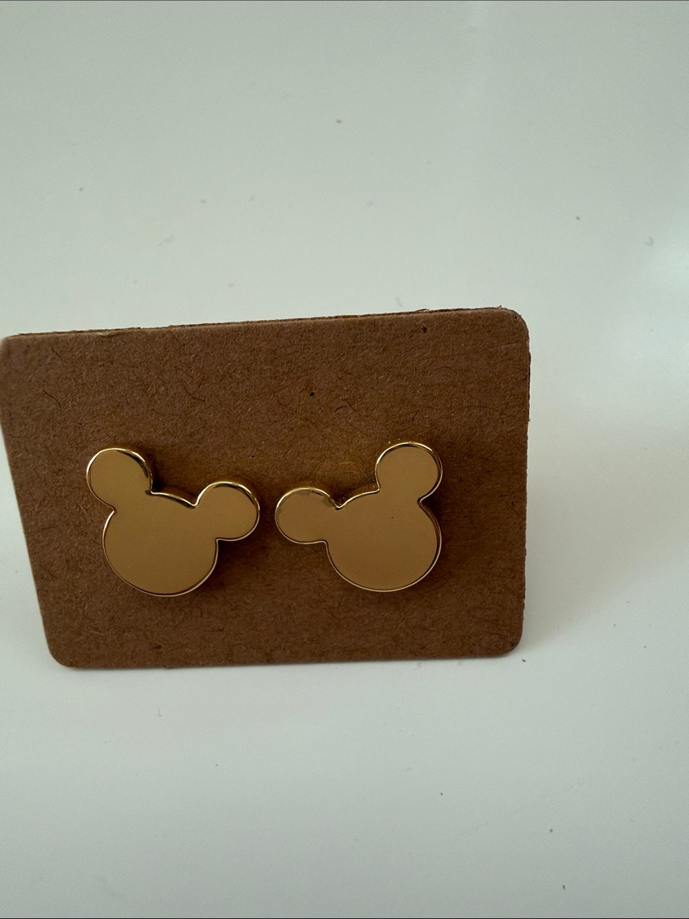 Mickey Mouse Earrings.  Never worn